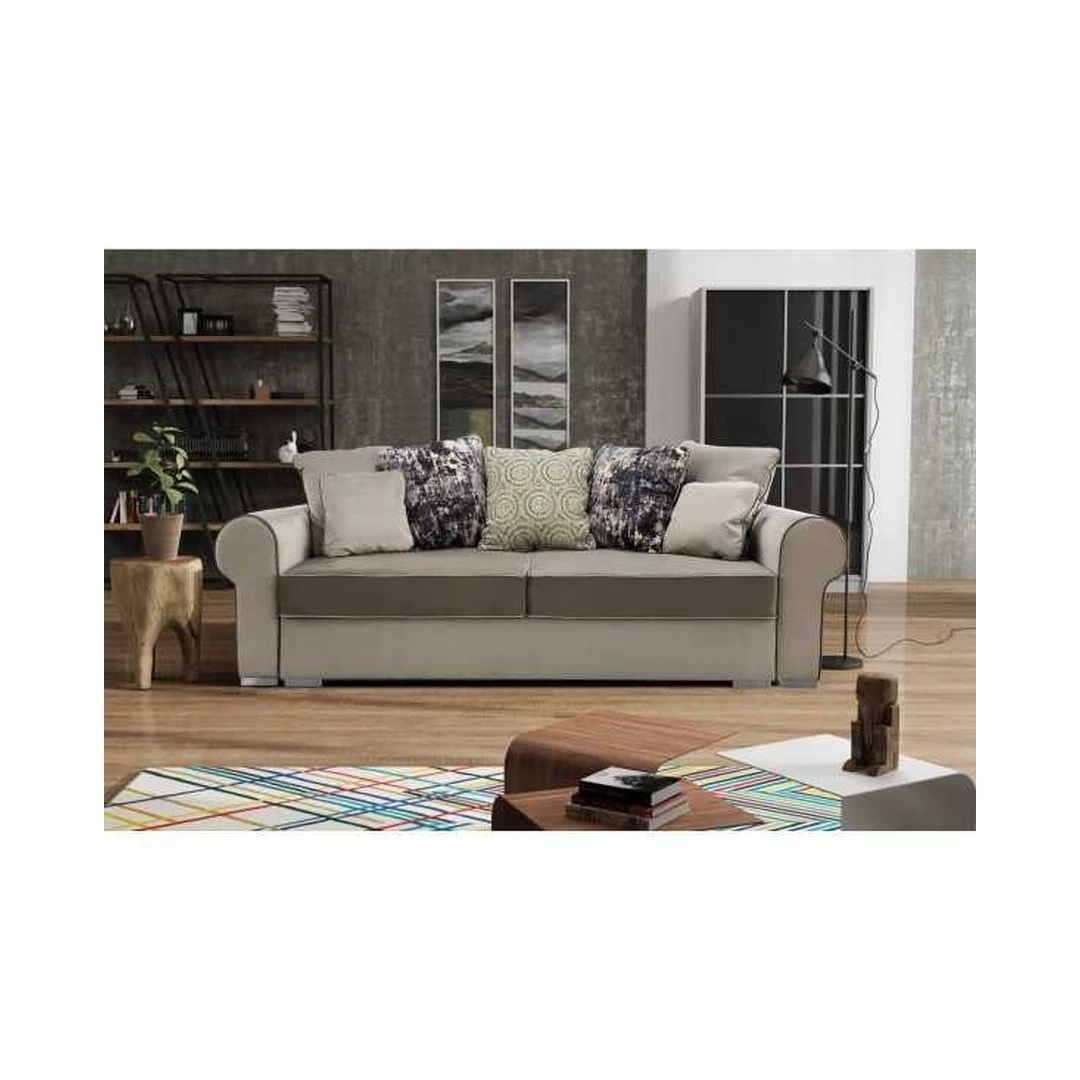 Erdvus ir funkcionalus sofa lova AS 27 su miegojimo funkcija