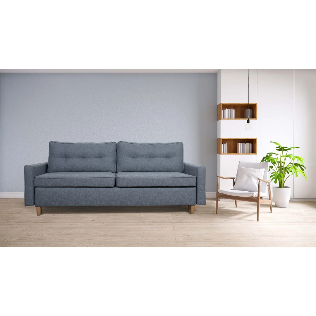 Ergonomiška sofos lova su miegama funkcija