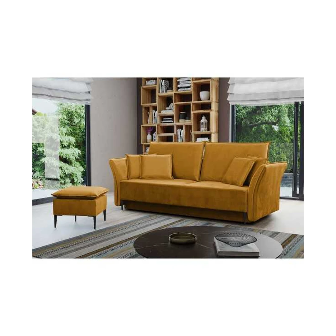 Ergonominė dviaukštė lova su miego funkcija ir T25 putomis