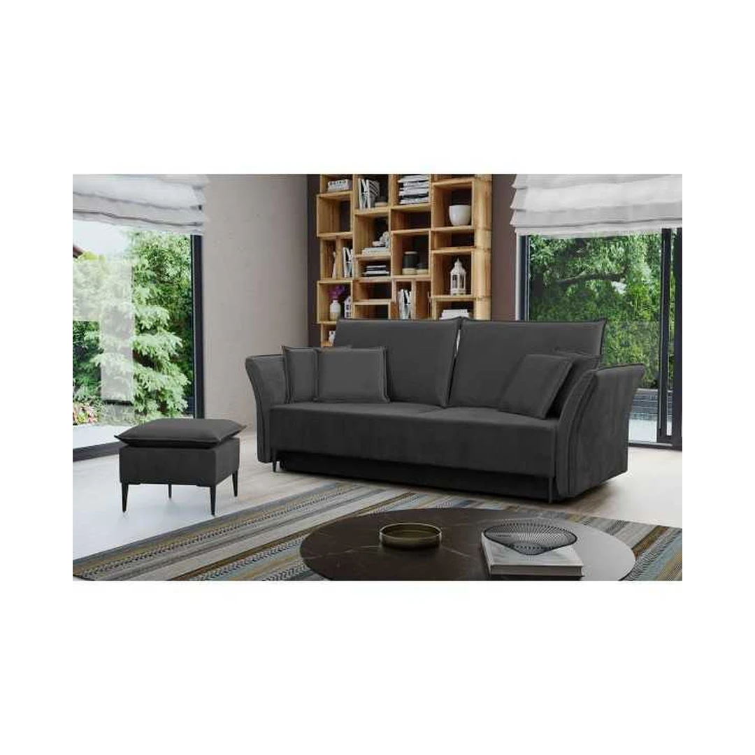 Ergonominė dviaukštė lova su miego funkcija ir T25 putomis