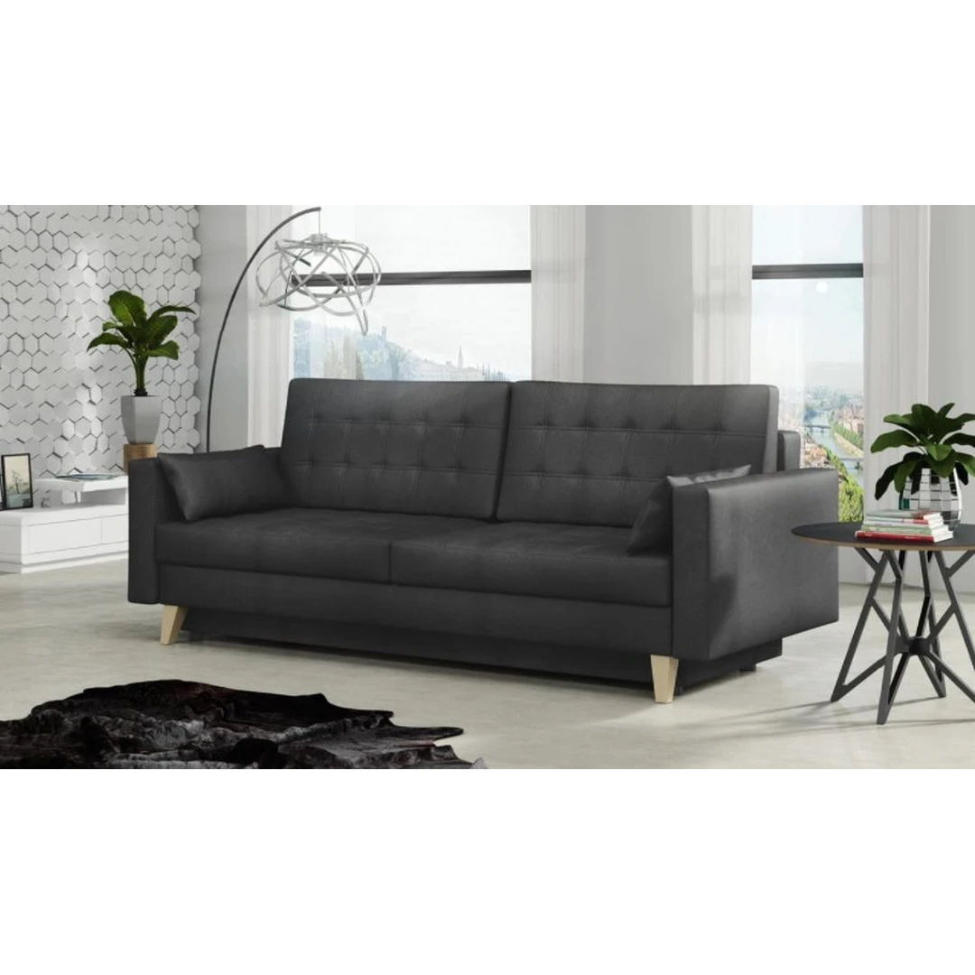 Ergonomiška sofos lova su miegama funkcija – puikus pasirinkimas svetainei