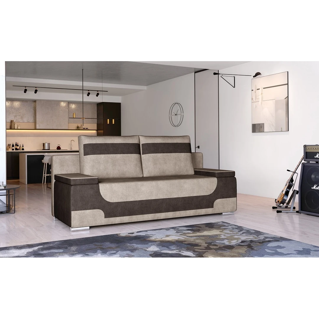 Stilinga sofos lova su miegama funkcija – puikus pasirinkimas svetainei ar jaunuolio kambariui