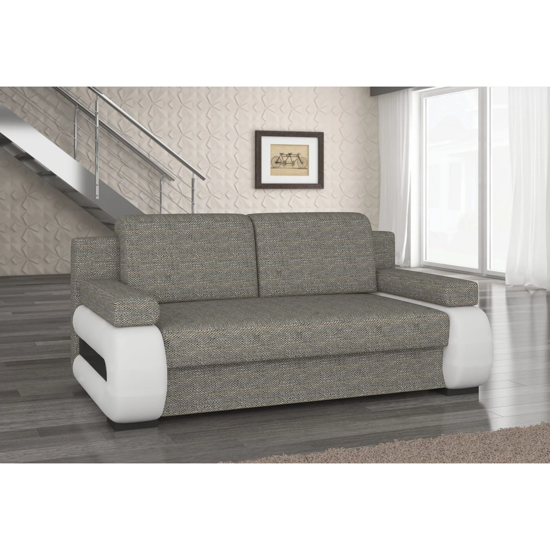 Įvairių spalvų sofos lovos su miegama funkcija