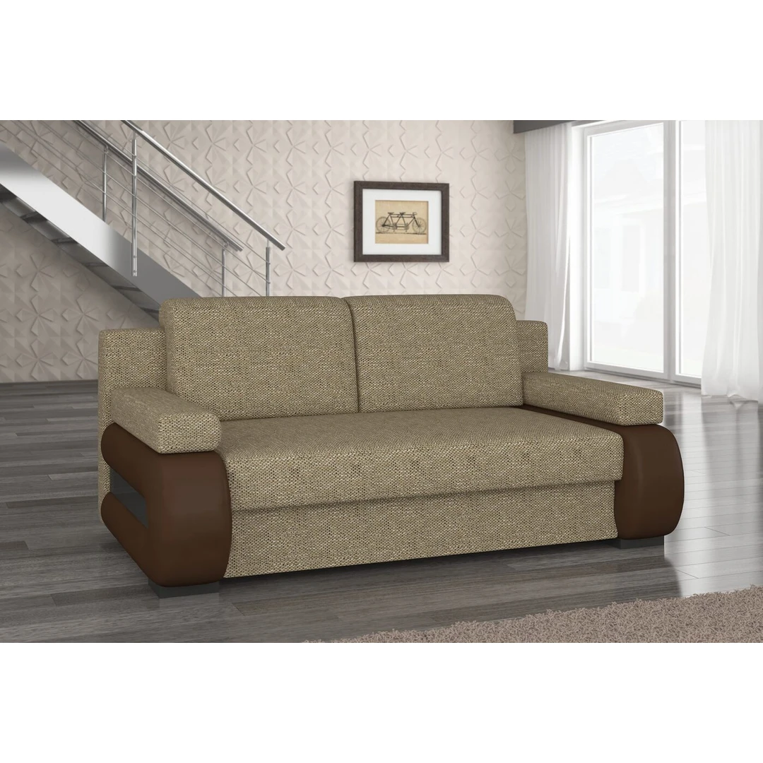 Įvairių spalvų sofos lovos su miegama funkcija