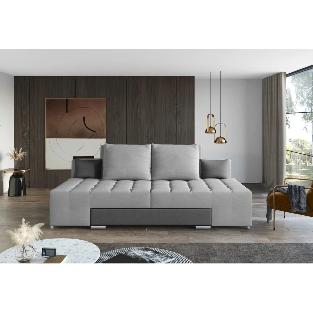 Ergonomiška sofą su miegamąja dalimi