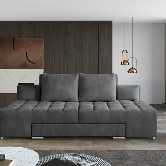 Sofa lova EL1524, aksomas - Sofos-lovos