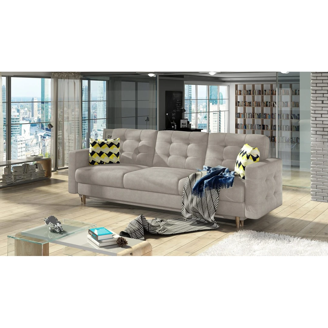 Patogi ir stilinga sofa-lova jaukiams namams