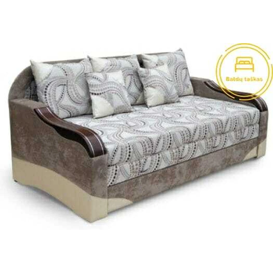 Praktiška ir patogi tiesi sofa „Elara“