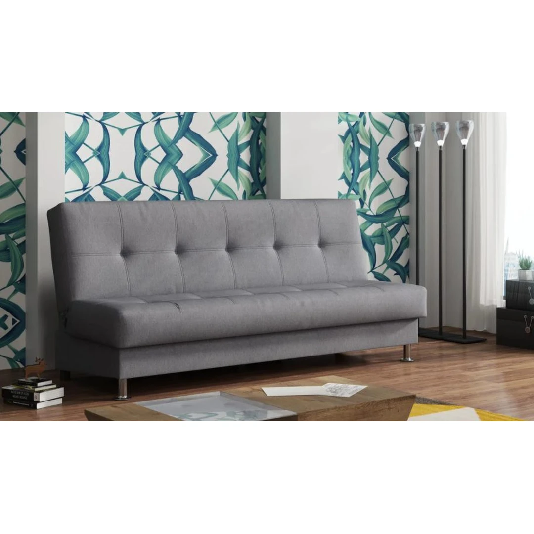 Įvairių spalvų sofos lovos su miegama funkcija