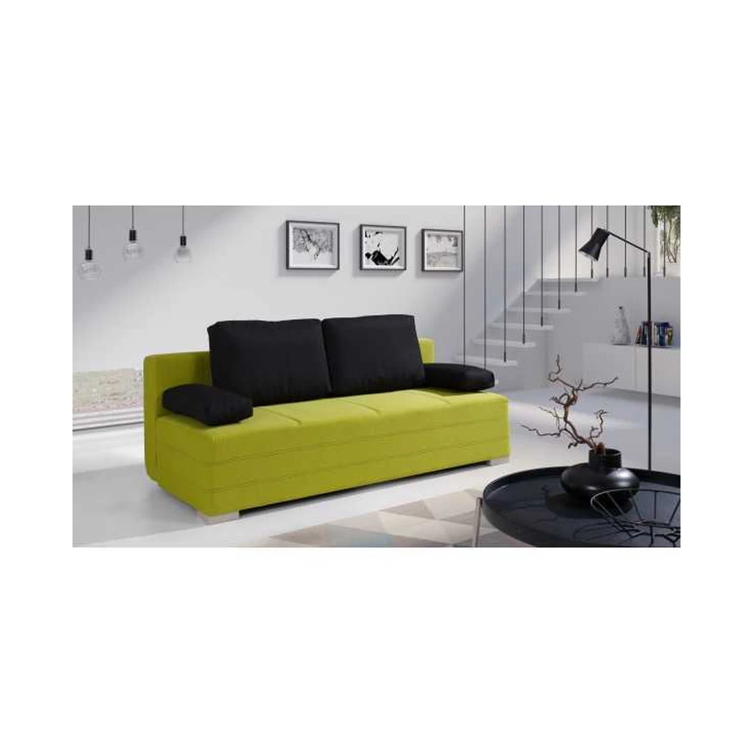 Ergonominė dviaukštė lova su miego funkcija ir patalynės konteineriu