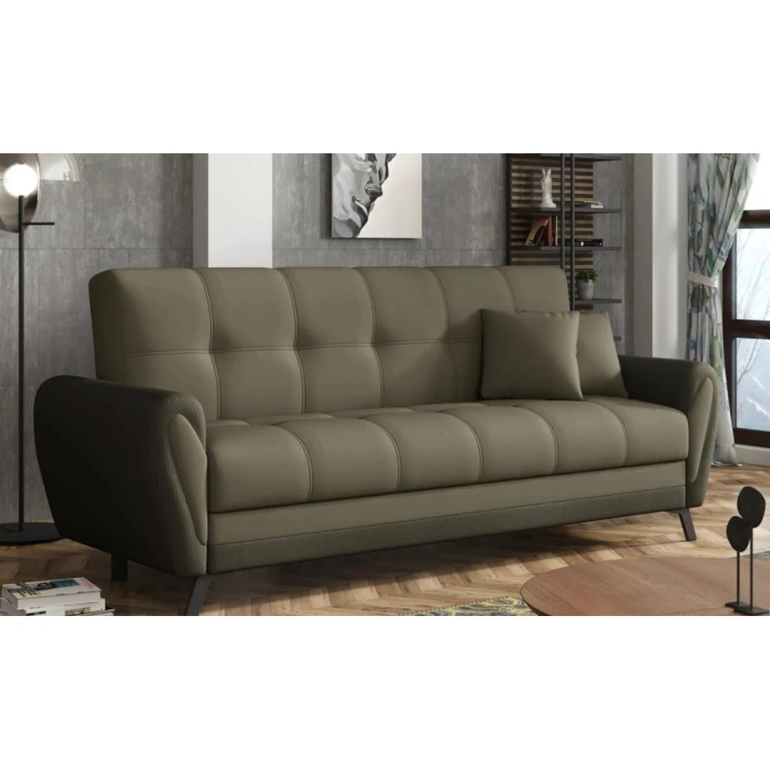 Įvairių spalvų sofos lovos su miegama funkcija – puikus pasirinkimas