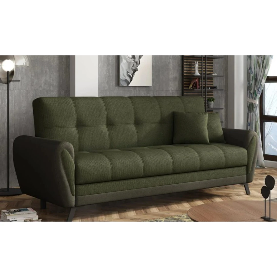 Įvairių spalvų sofos lovos su miegama funkcija – puikus pasirinkimas