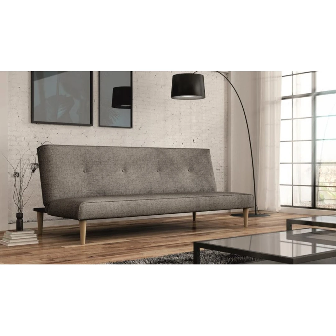 Patogi stilinga sofa-lova su miegama funkcija