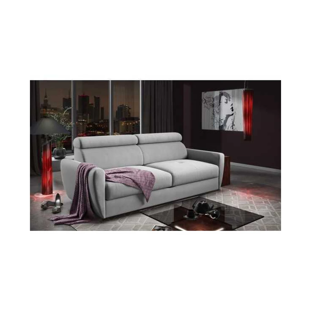 Ergonomiška sofa-lova MM 55 su miegojimo funkcija ir patalynės dėže