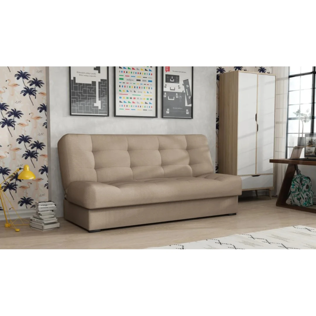 Kompaktiškos sofos – lengvai surenkamos ir transportuojamos