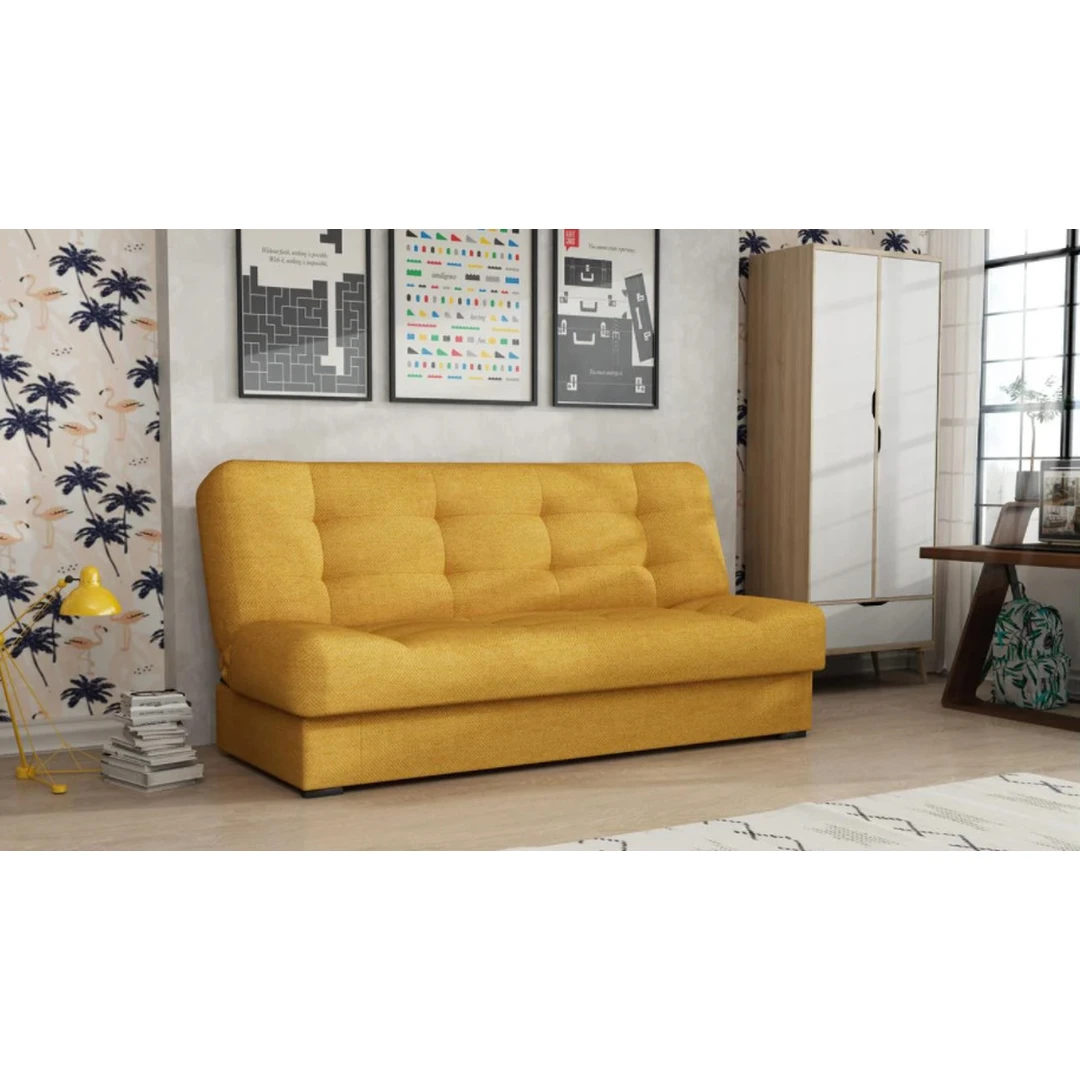 Kompaktiškos sofos lengvai surenkamos