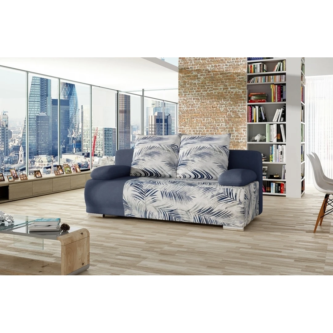 Įvairiaspalvės sofos lovos su miegama funkcija