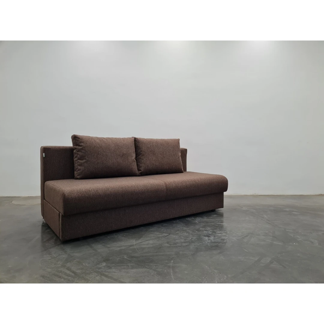 Ergonomiška sofa su miegamu mechanizmu ir patalynės dėže