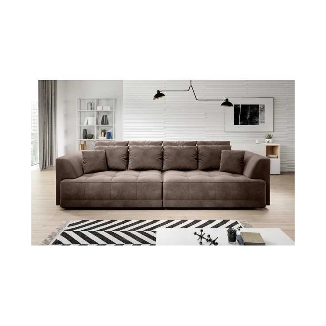 Ergonomiškas sofos lova su elektra išskleidžiama sėdyne