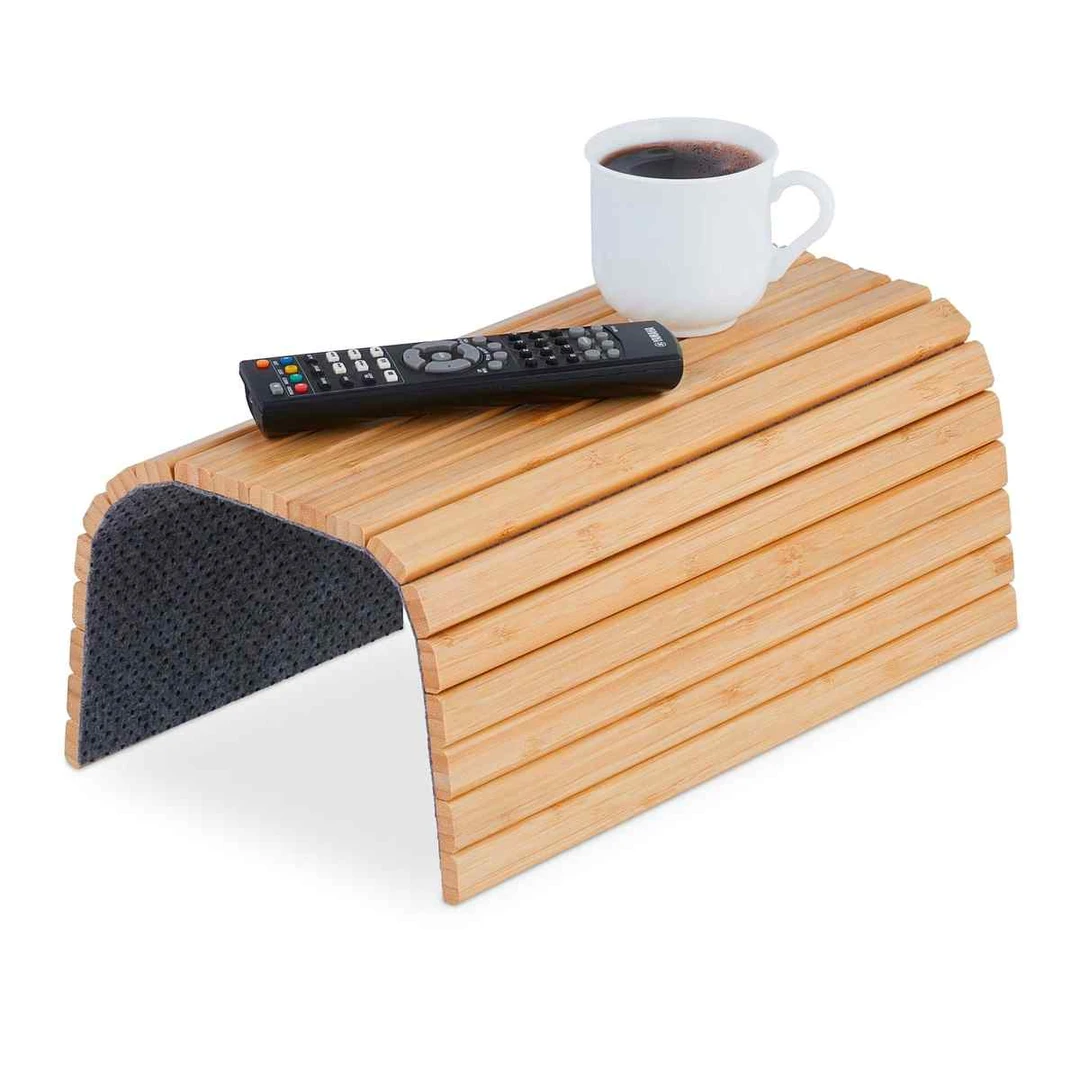 Sofos porankio padėklas Relaxdays 10046322.0, 42 × 1 × 34 cm - Dekoracijos