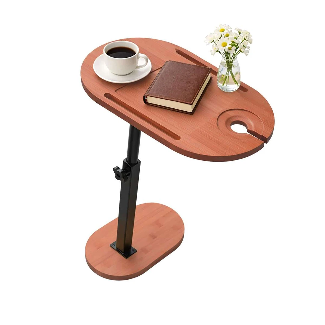 Šoninis staliukas Relaxdays 10053049.0, Reguliuojamo aukščio, 40 × 45–82 × 22 cm - Šoniniai staliukai