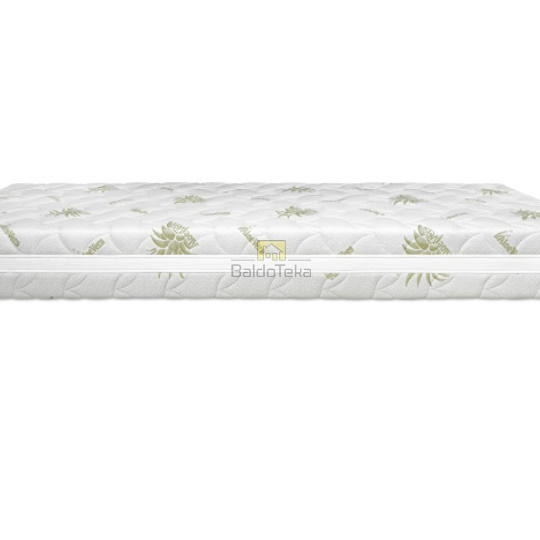 Dvipusis čiužinys su 7 anatom. zonomis ir skirtingu kietumu