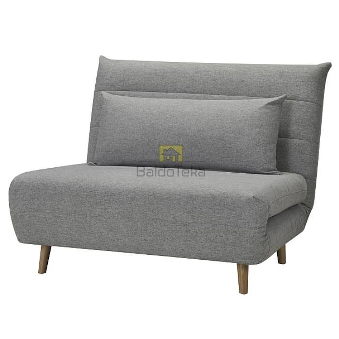 Pilka gobeleno miegamoji dalis 105x190 cm