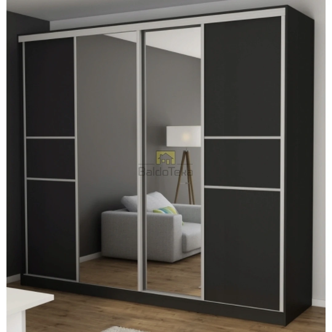 Erdvus ir modernus spintos komplektas su individualia spalva