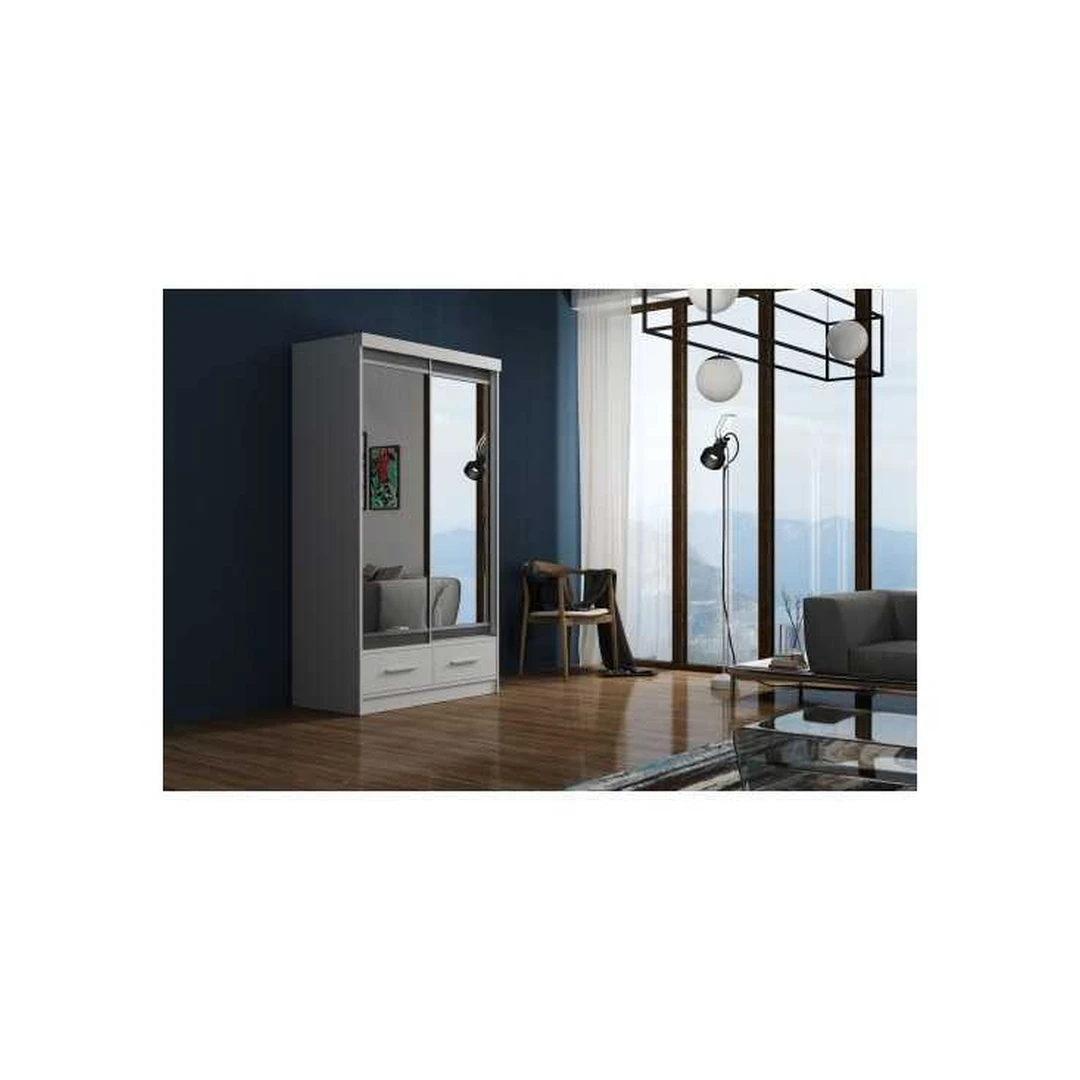 Moderni spinta AS 011-120 su stumdomomis durimis, 120 cm pločio