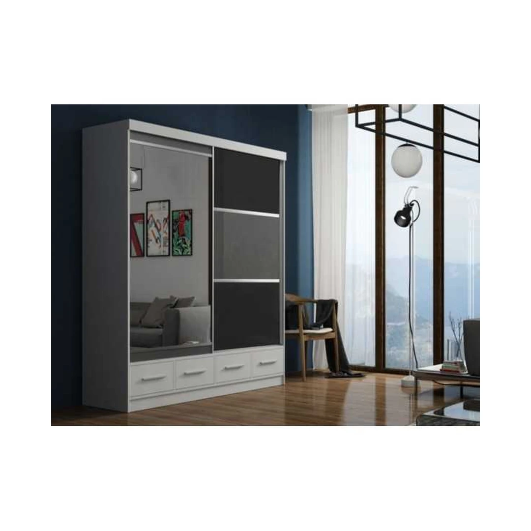 Stumdomos durys spinta AS 012-200, 200 cm pločio