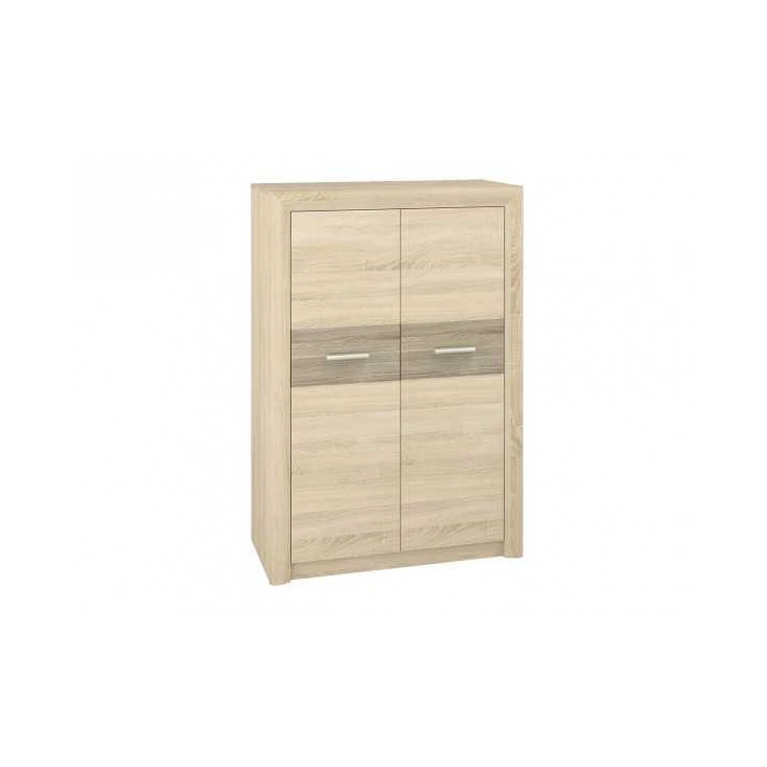 Elegantiškos spintos su pasukamomis durimis, Sonoma spalvos