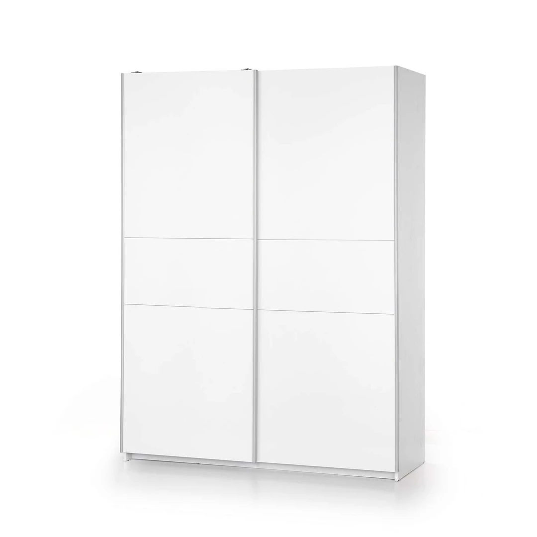 Moderni balta spinta su blizgiu apdailu