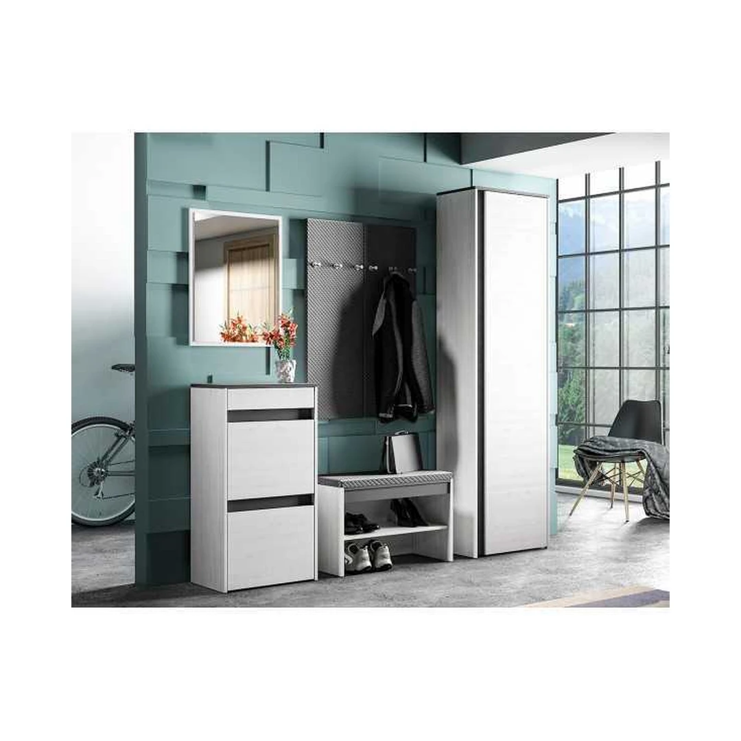 Batų spintelė su sėdyne HAGA HG03 – kompaktiška ir funkcionali