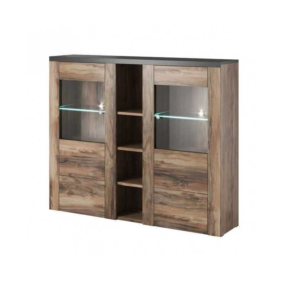 Šiuolaikiška spinta su LED apšvietimu