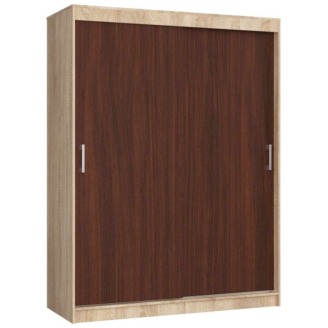 Elegantiška 150 cm CLP stumdoma spinta medžio spalvų