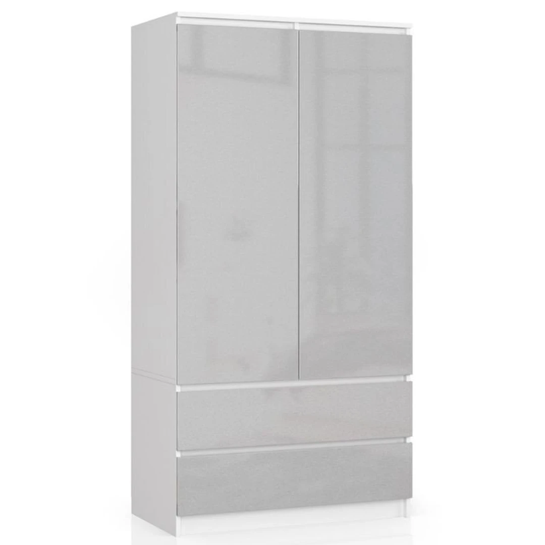 Moderni spinta iš Kronospan plokštės su blizgančiais MDF fasadais