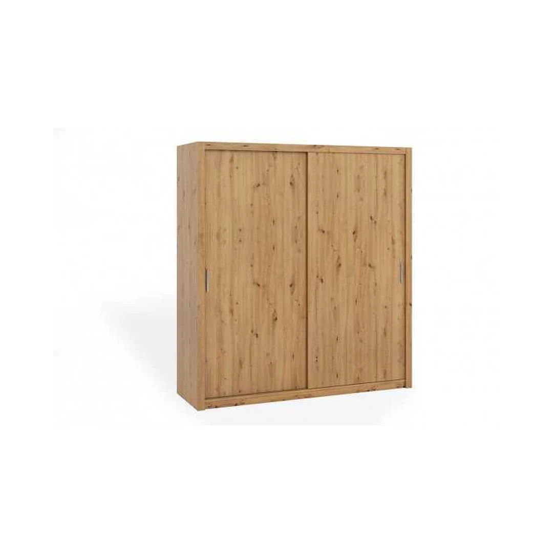 Elegantiški stumdomi spintos 200x215 cm „Artisan“ ąžuolo spalvos