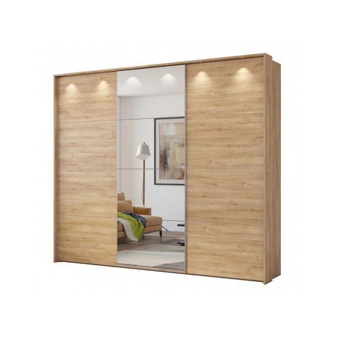 Erdvi stumdomos spintos su LED apšvietimu