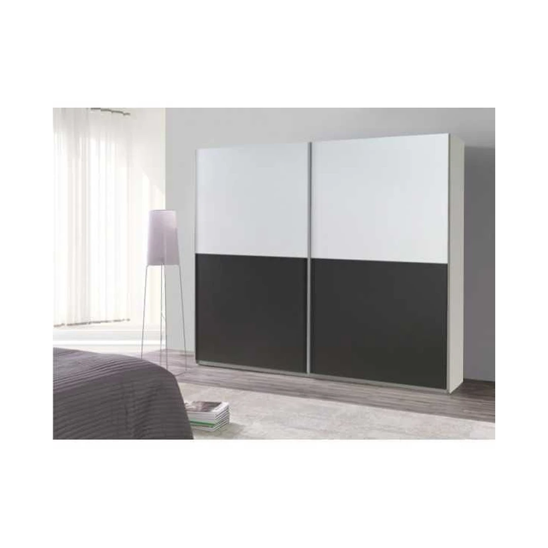 Ergonomiškos stumdomos spintos su blizgiais priekiais