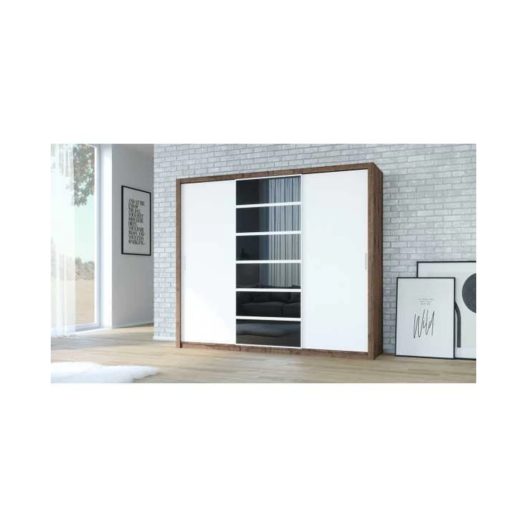 Ergonomiškas spintos komplektas su stumdomomis durimis