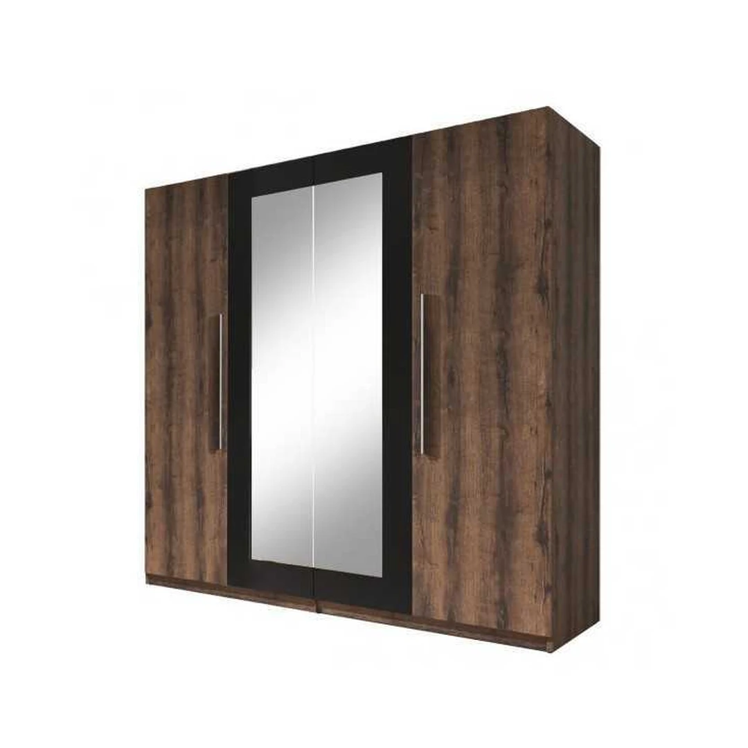 Modernus 225 cm aukščio spintos su LED apšvietimu