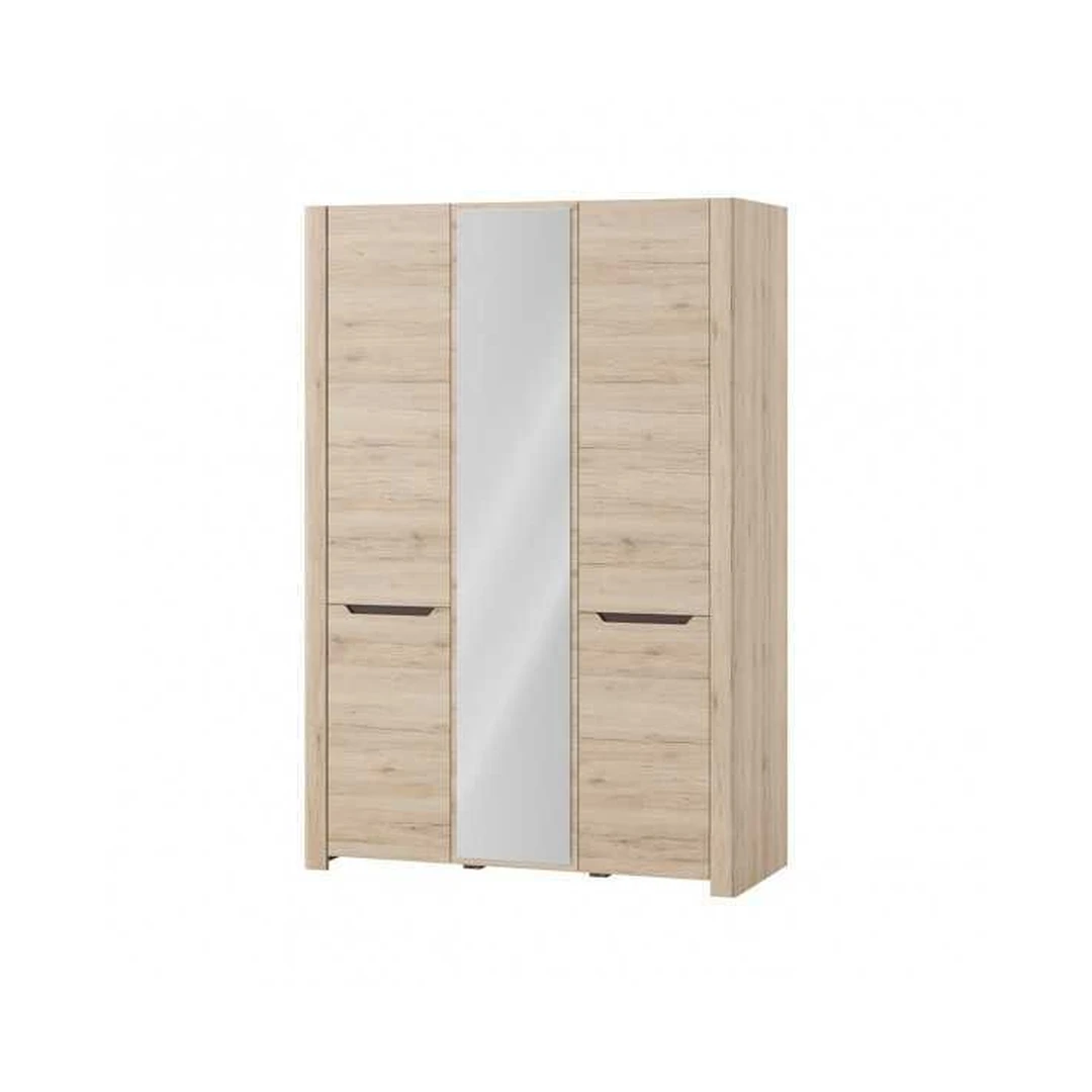 Elegantiškos spintos su atidaromomis durimis „San Remo“ ąžuolo spalvos