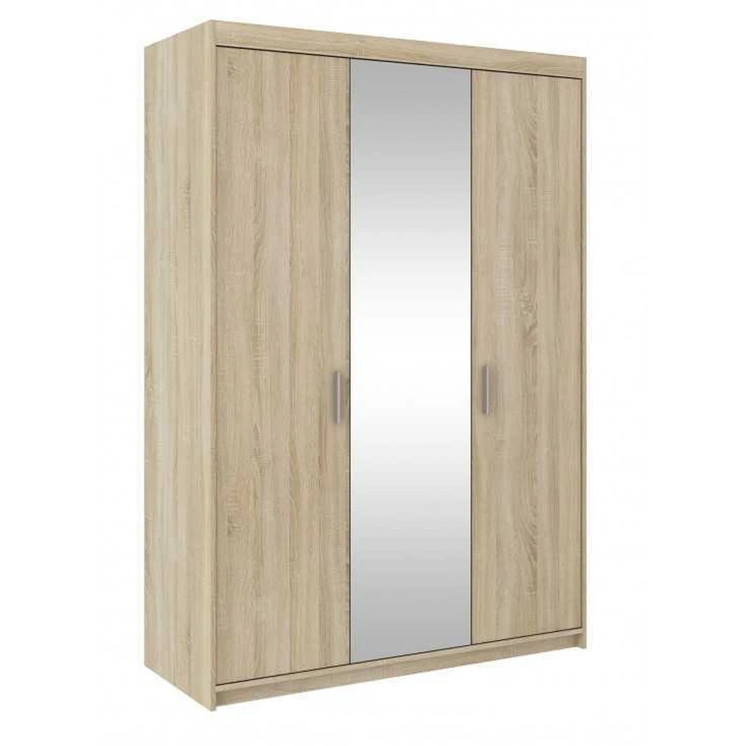 Erdvėta ir stilinga spinta Sonoma ąžuolo spalva