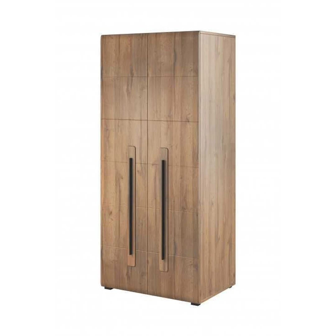 Stilinga 2 durų spinta 90x204 cm, ąžuolo grandson