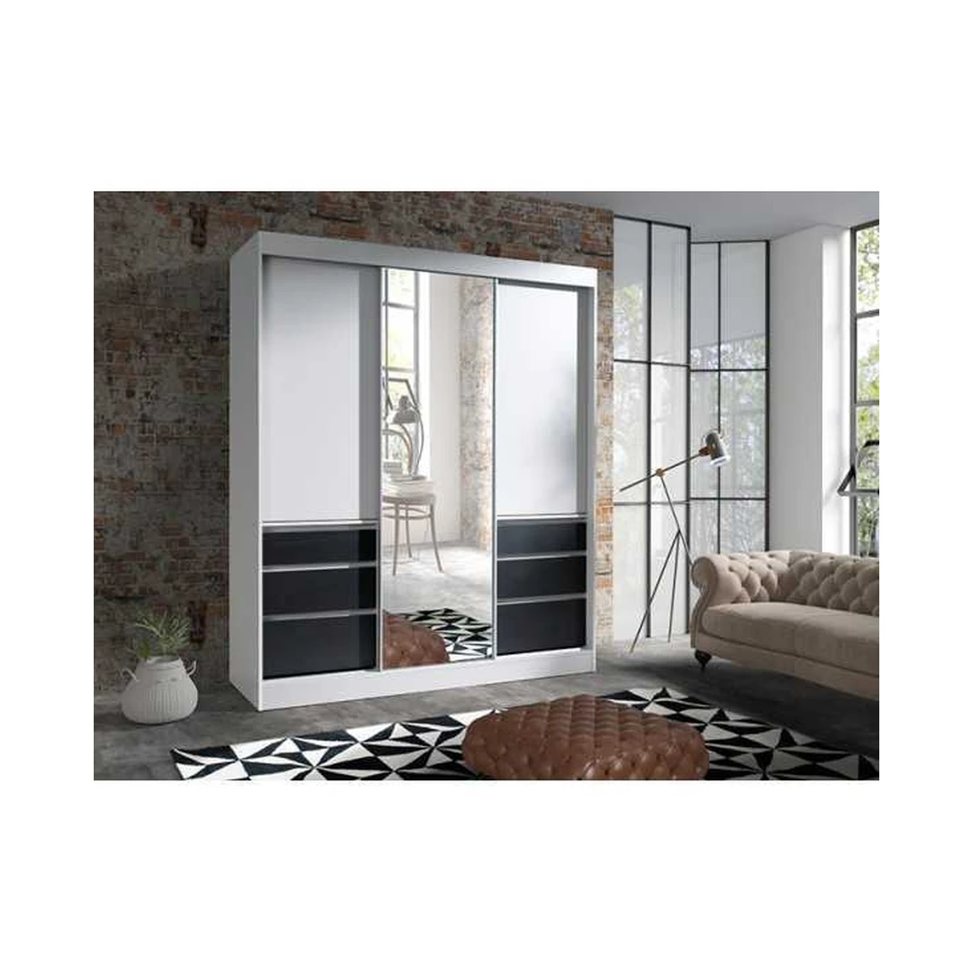 Erdvus spintos modelis su LED apšvietimu