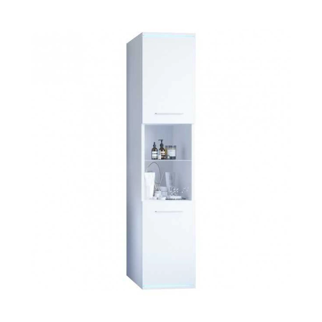 Moderni balta spintelė su LED apšvietimo galimybe