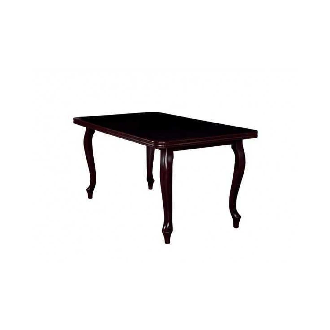 Apvalus prailginamas stalas su faneruotu stalviršiu