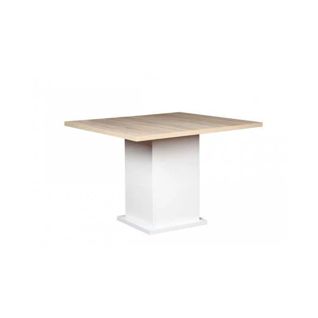 Modernus kvadratinis stalas 100x100 cm iš LMDP