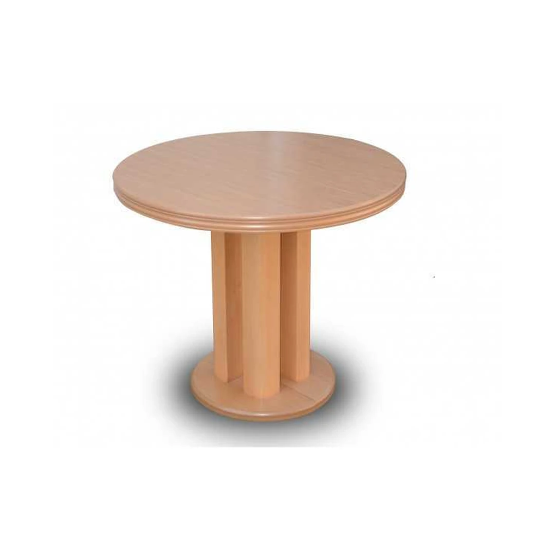 Natūralios medienos stalas S 35 su prailginamu stalviršiu