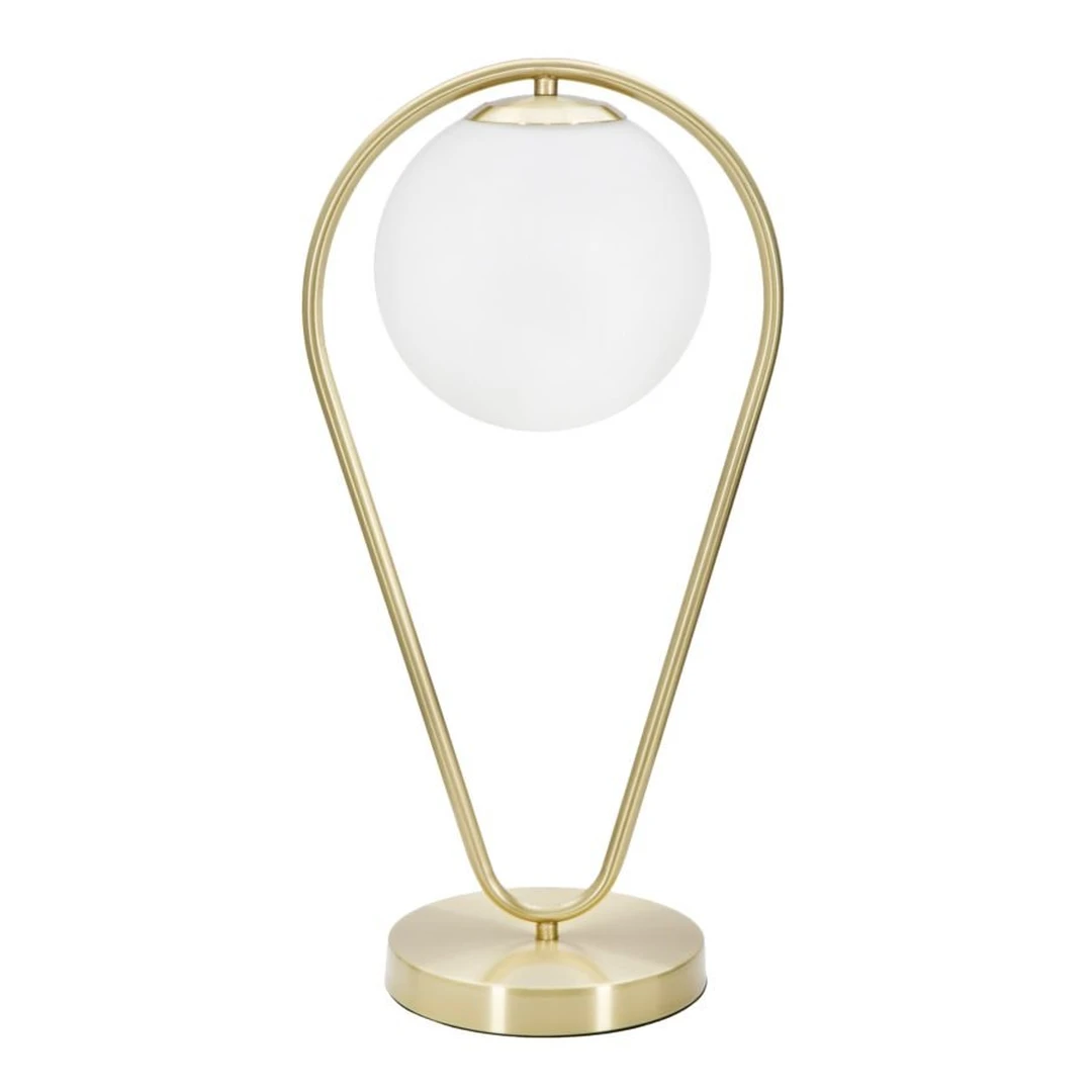 Stalinė lempa GLAMY DROP, 1 šviesos šaltinis, 25 × 50 × 18 cm - Staliniai šviestuvai